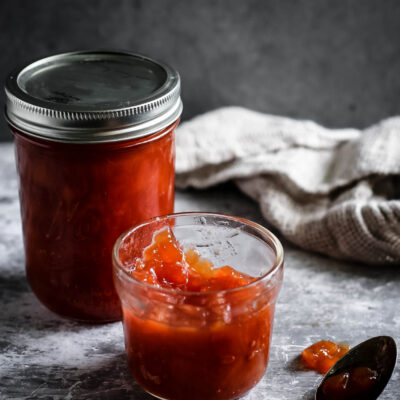 PEACH BOURBON JAM