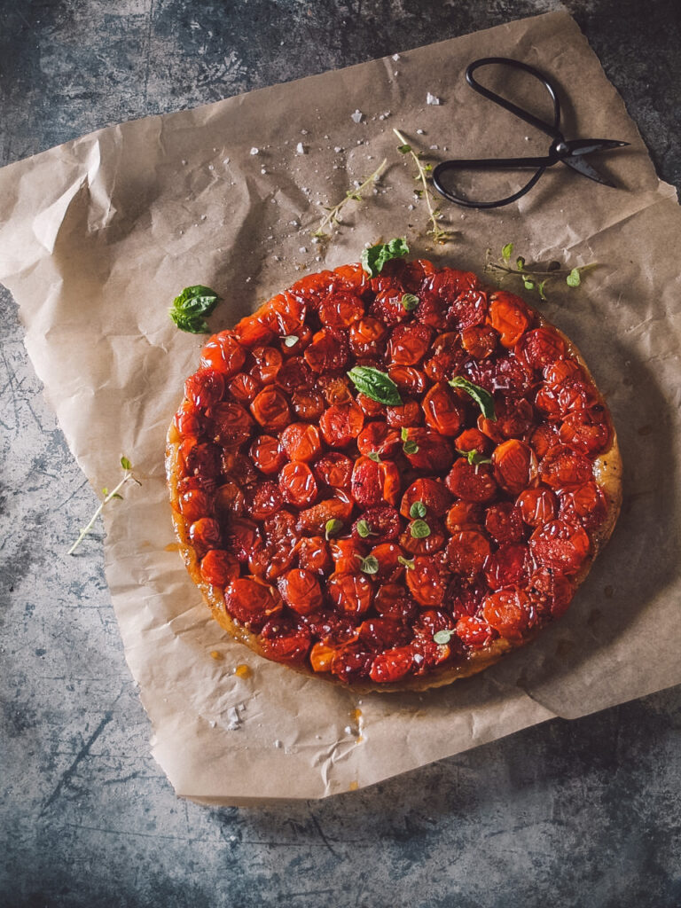 TOMATO TARTE TATIN