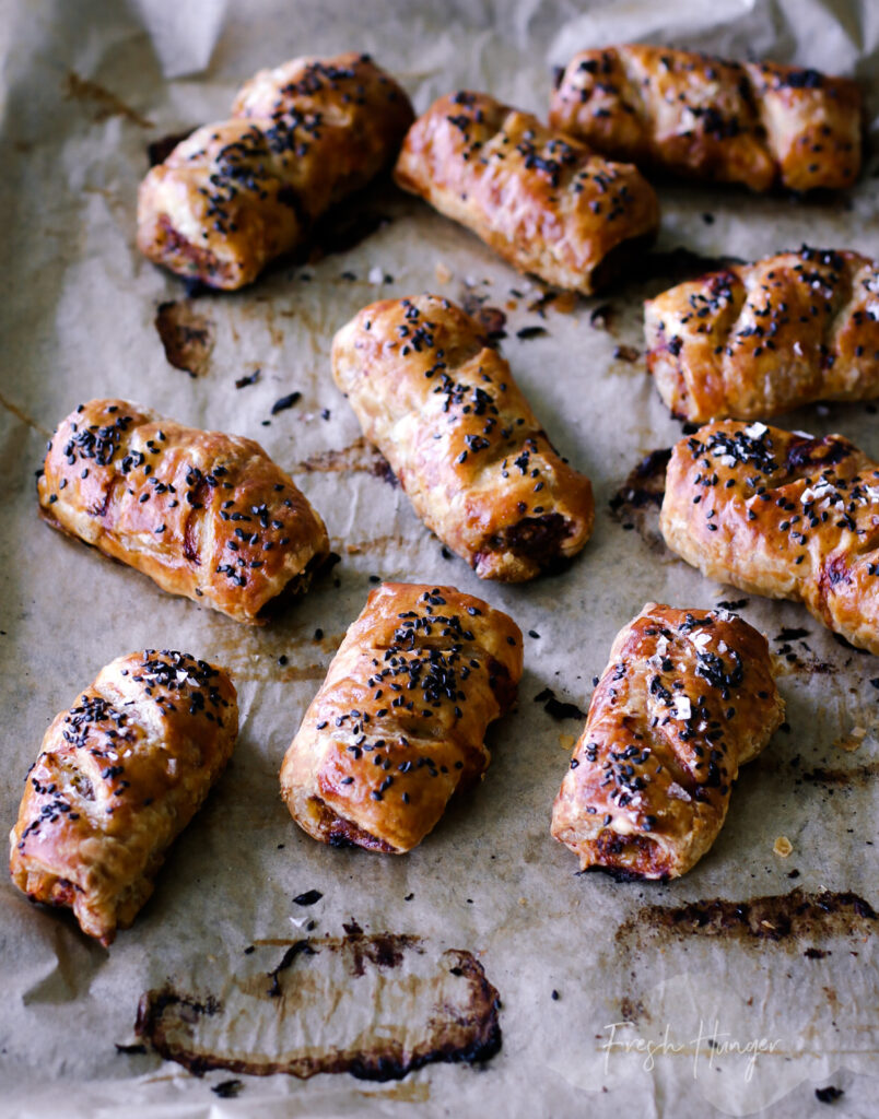 HOW TO MAKE SAUSAGE ROLLS & HOMEMADE KETCHUP