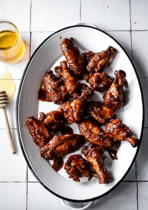 STICKY HONEY SOY CHICKEN WINGS