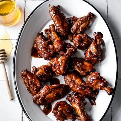 STICKY HONEY SOY CHICKEN WINGS