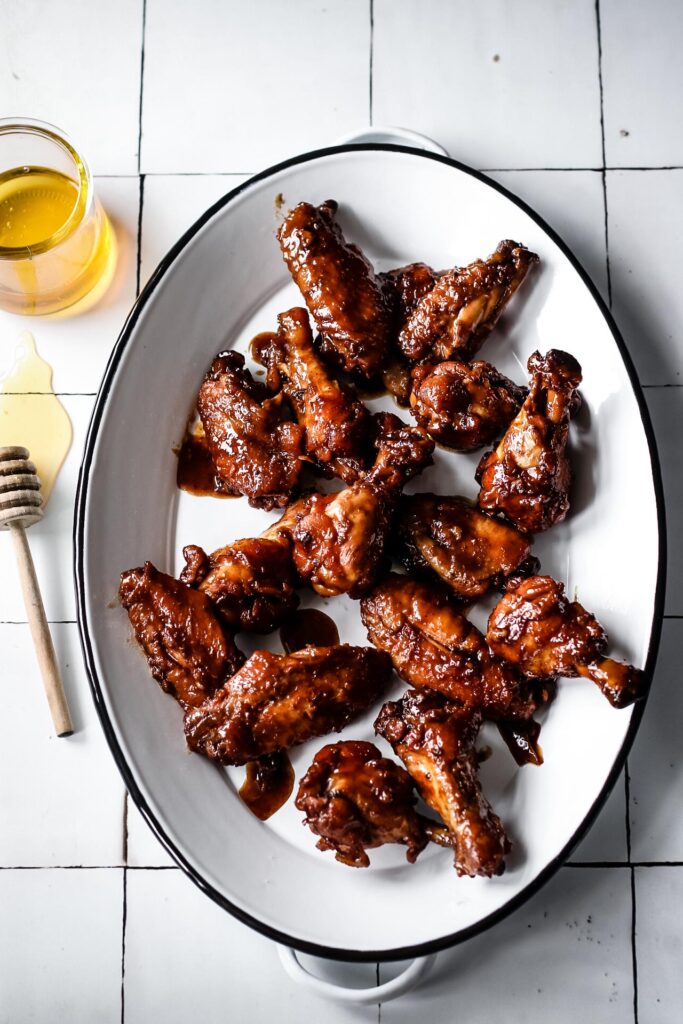 STICKY HONEY SOY CHICKEN WINGS