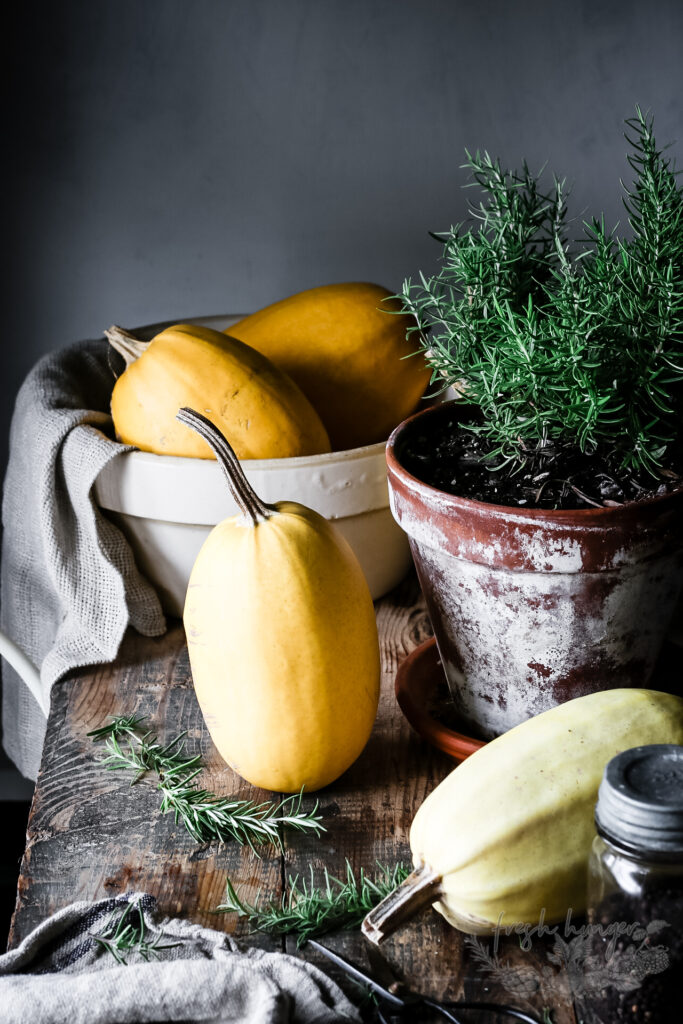 ROSEMARY BROWNED BUTTER SPAGHETTI SQUASH