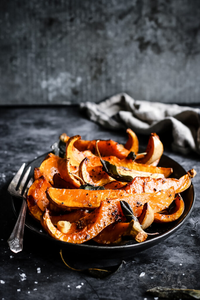 STICKY SAGE ROASTED BUTTERNUT SQUASH