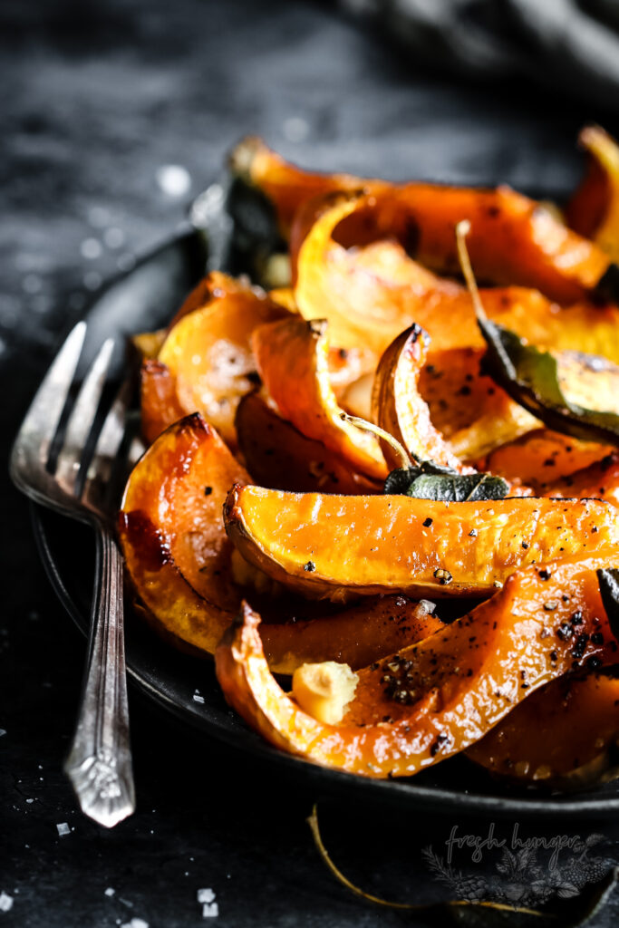 STICKY SAGE ROASTED BUTTERNUT SQUASH