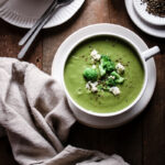 BROCCOLI BLUE CHEESE SOUP