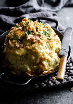 CHEESY MUSTARD ROAST CAULIFLOWER