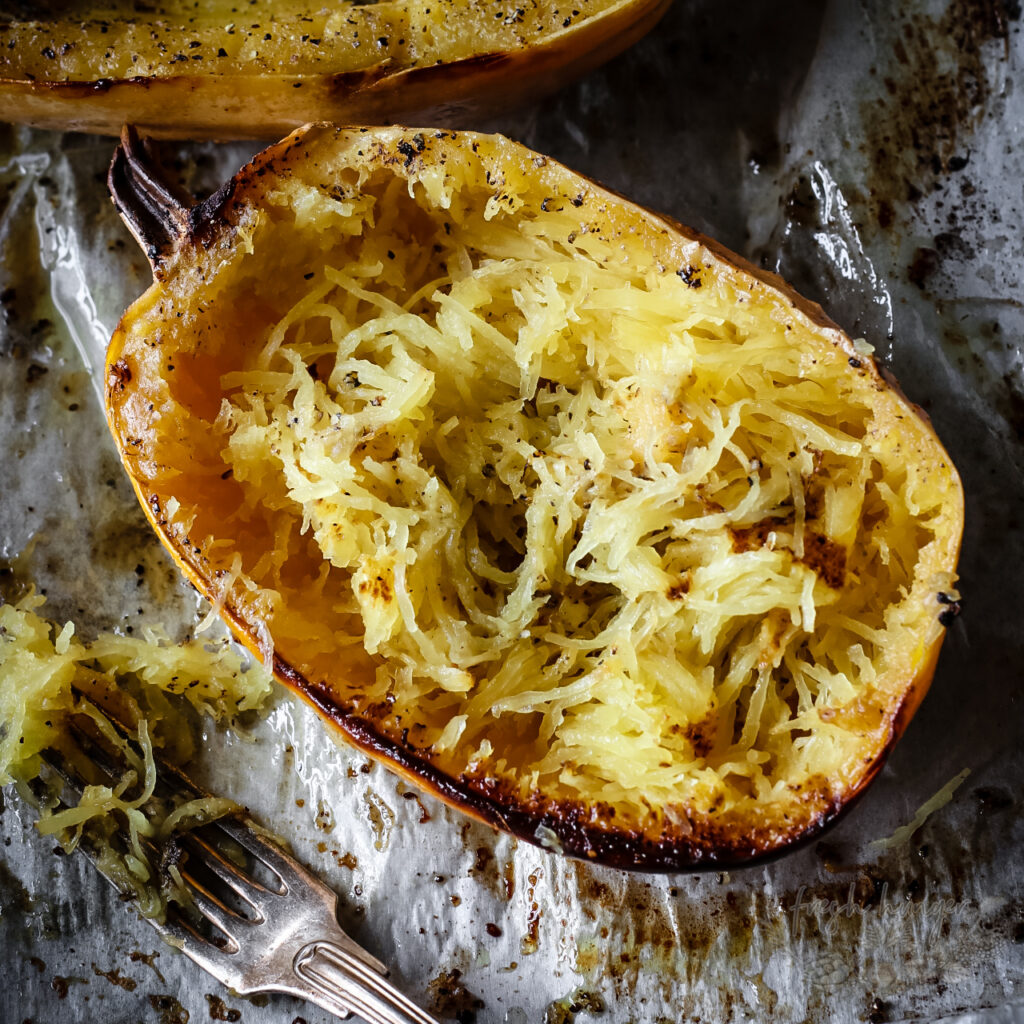 ROSEMARY BROWNED BUTTER SPAGHETTI SQUASH