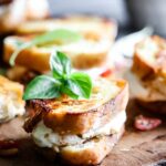 BRUSCHETTA GRILLED CHEESE SANDWICHES