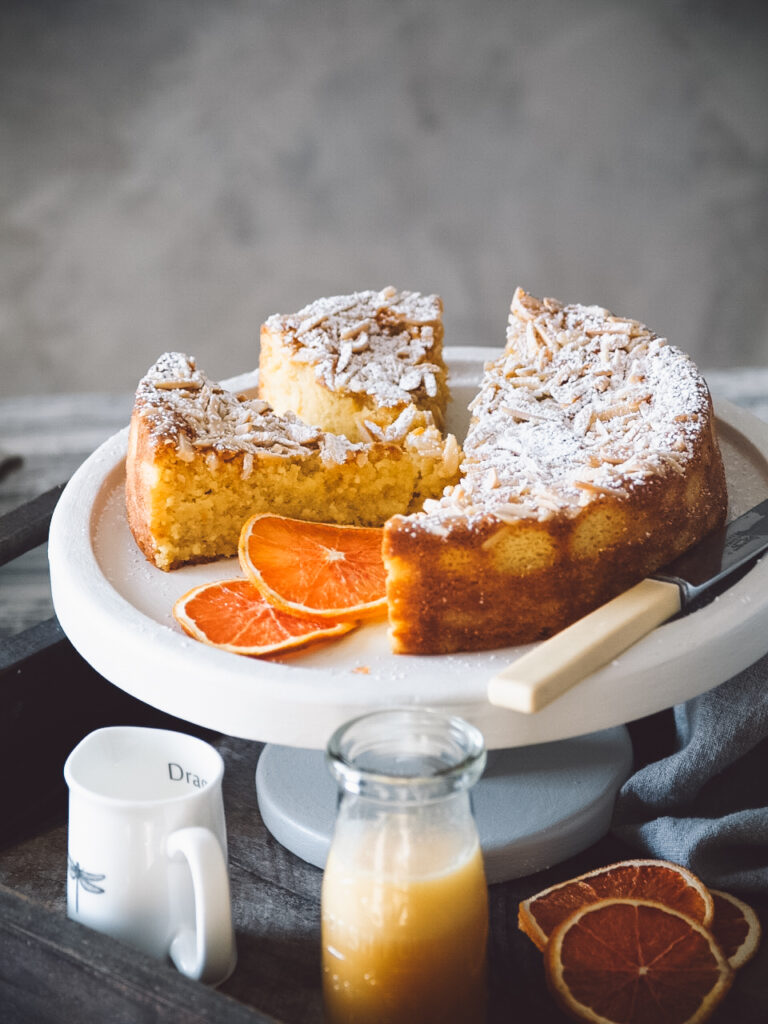 FLOURLESS ORANGE, RICOTTA & ALMOND CAKE