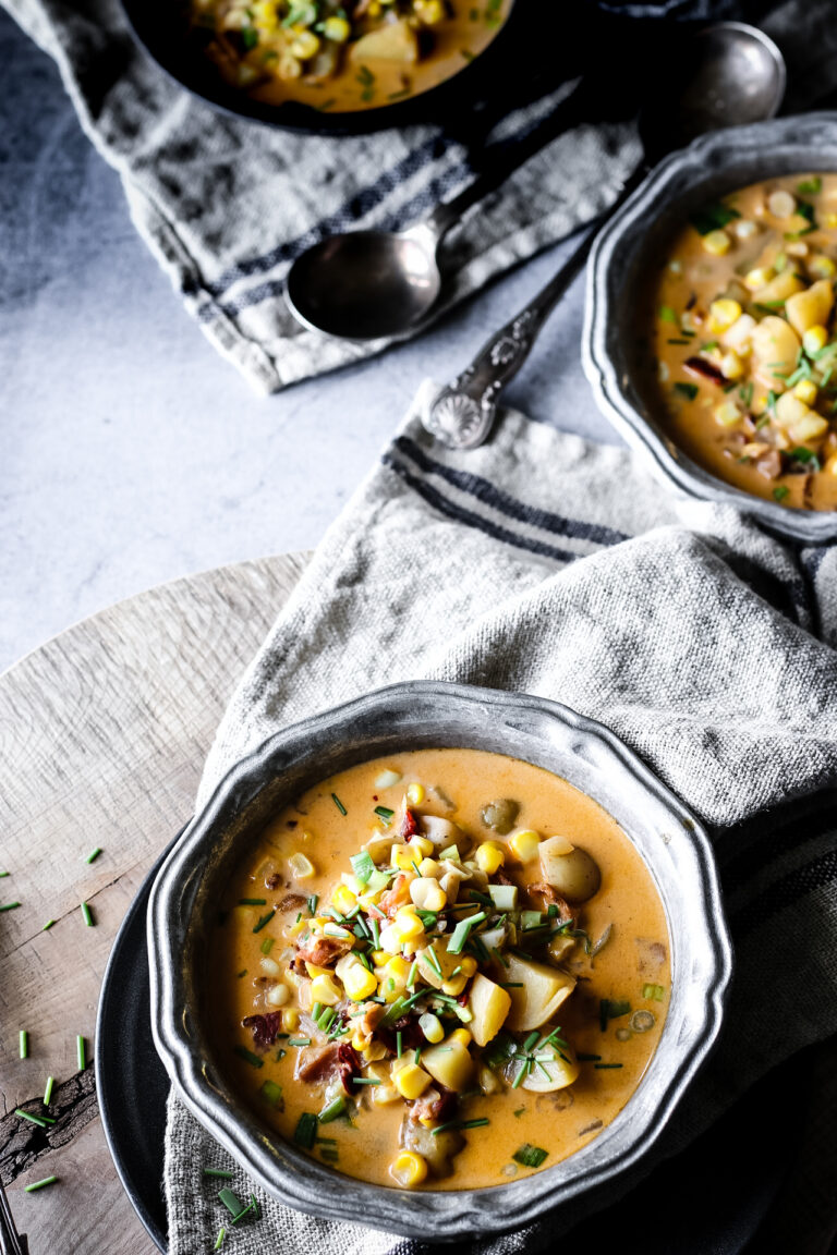 chipotle corn & bacon chowder