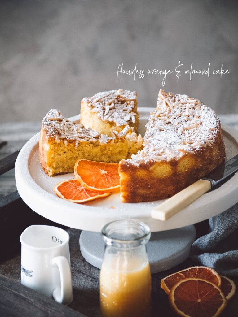 FLOURLESS ORANGE, RICOTTA & ALMOND CAKE