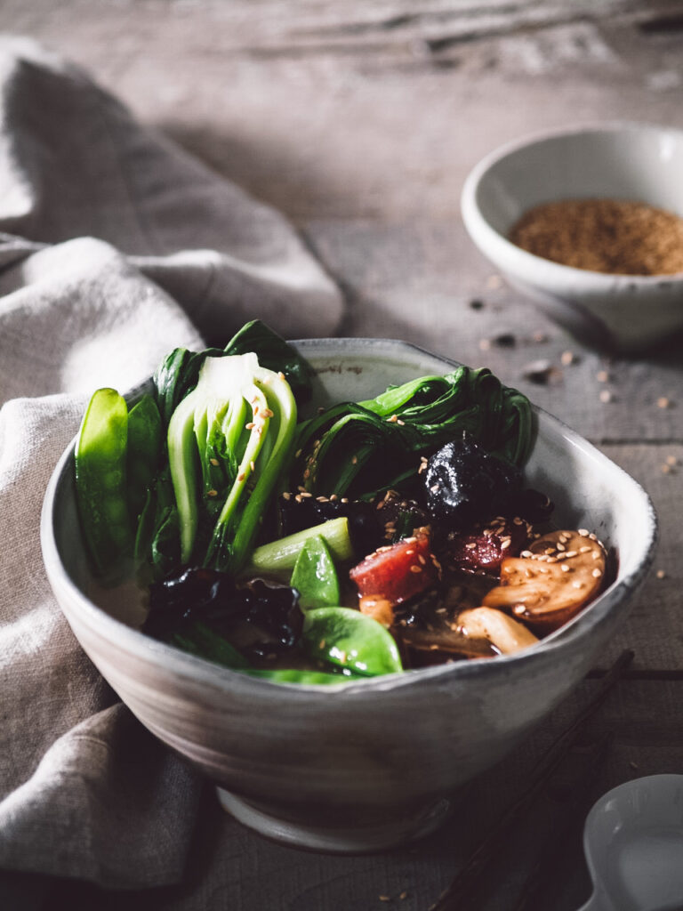 Hearty Asian Broth Bowls