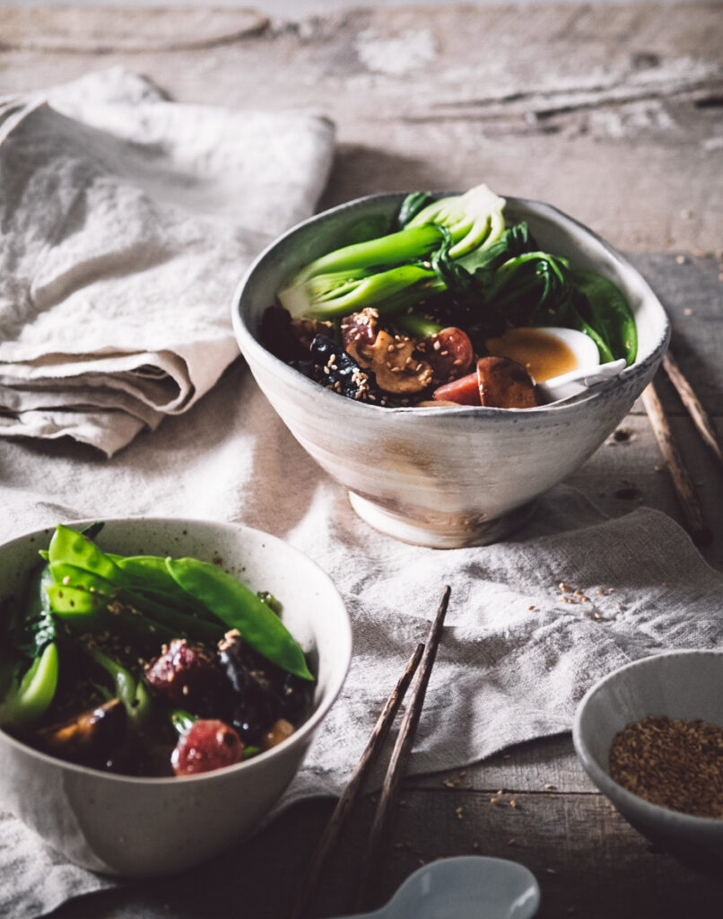 Hearty Asian Broth Bowls