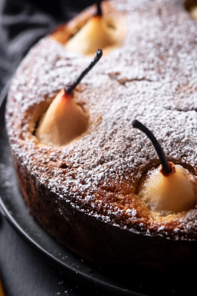 PEAR RICOTTA CAKE