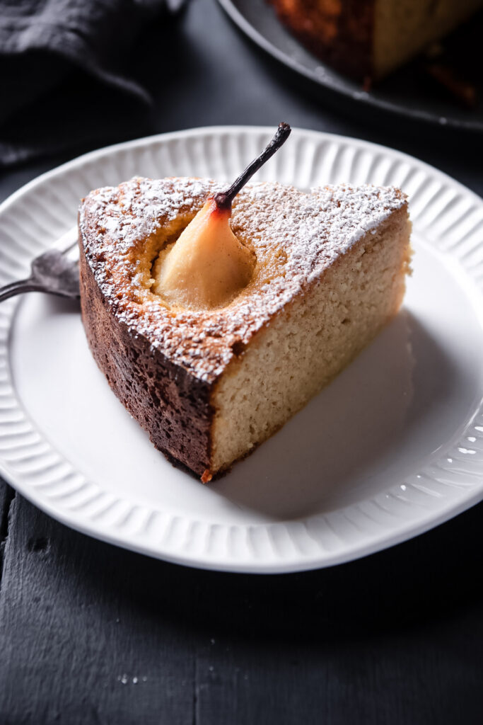 PEAR RICOTTA CAKE