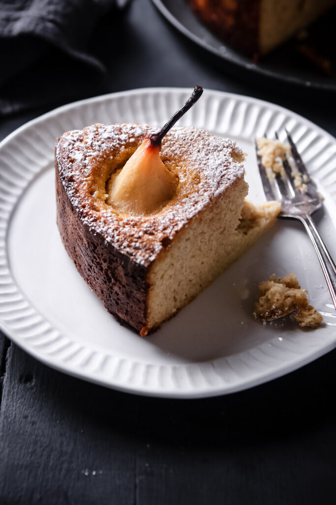 PEAR RICOTTA CAKE