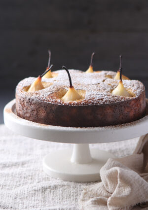 PEAR RICOTTA CAKE