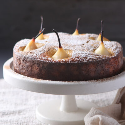 PEAR RICOTTA CAKE