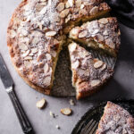 FRENCH APPLE CAKE WITH ALMONDS
