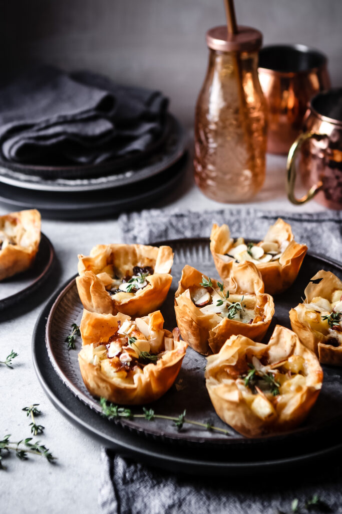 CHERRY BRIE TARTS