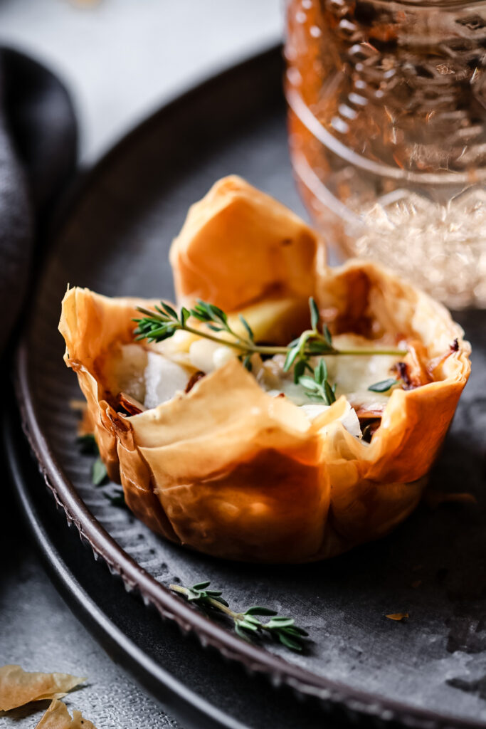 CHERRY BRIE TARTS