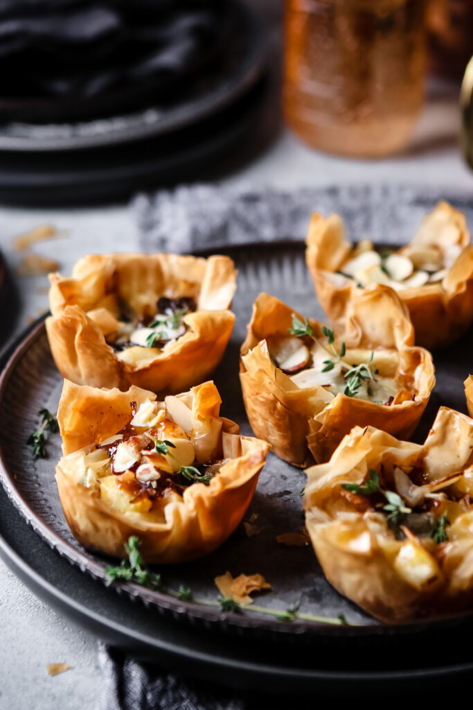 CHERRY BRIE TARTS