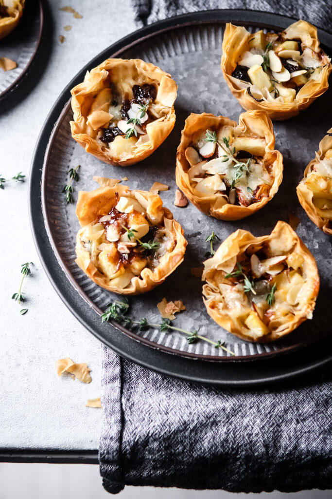 CHERRY BRIE TARTS