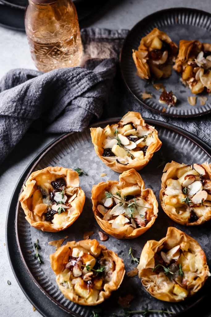 CHERRY BRIE TARTS