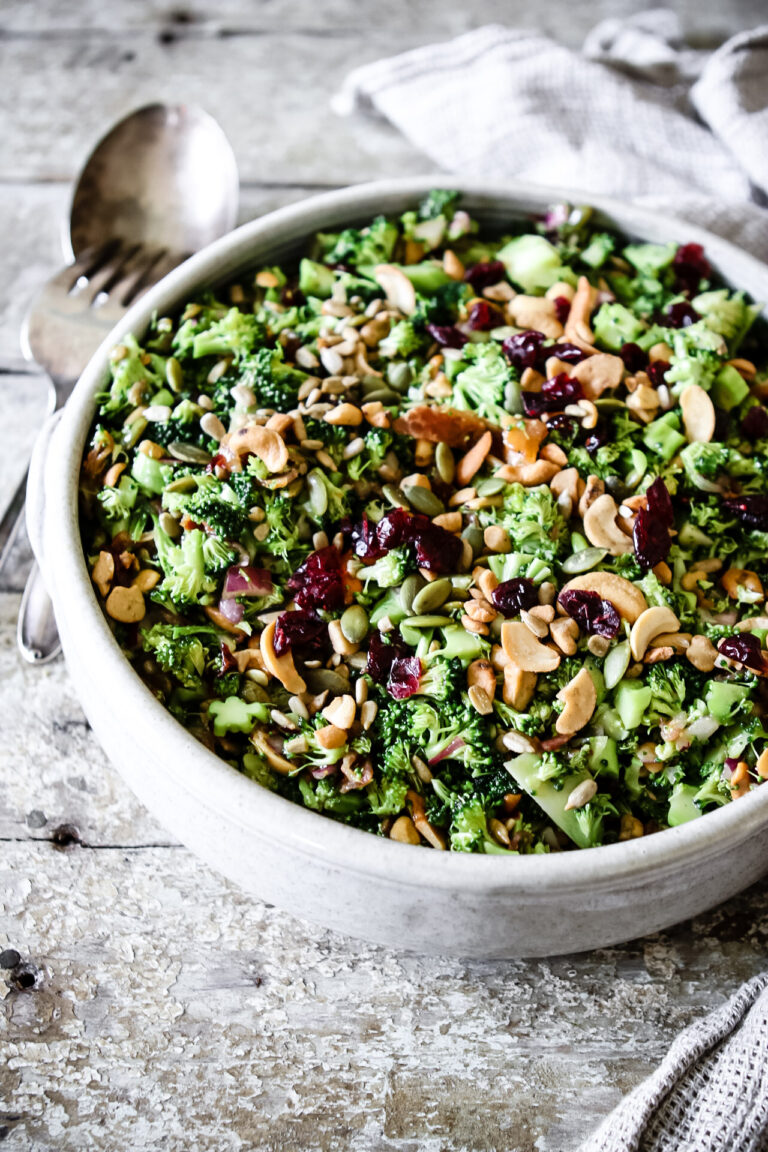 BROCCOLI, BACON & CRANBERRY SALAD