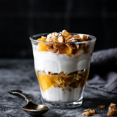 MANGO, COCONUT BREAKFAST PARFAITS