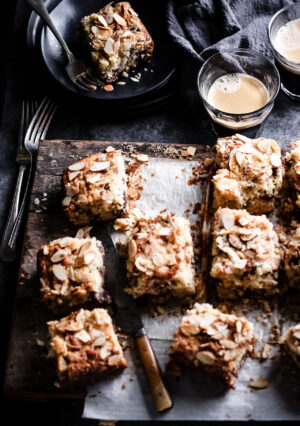 CHERRY CHOCOLATE ALMOND CAKE