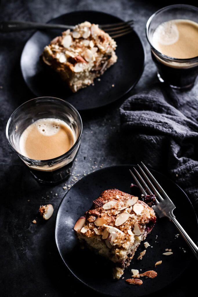 CHERRY CHOCOLATE ALMOND CAKE