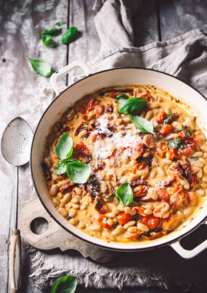 creamy tuscan white beans