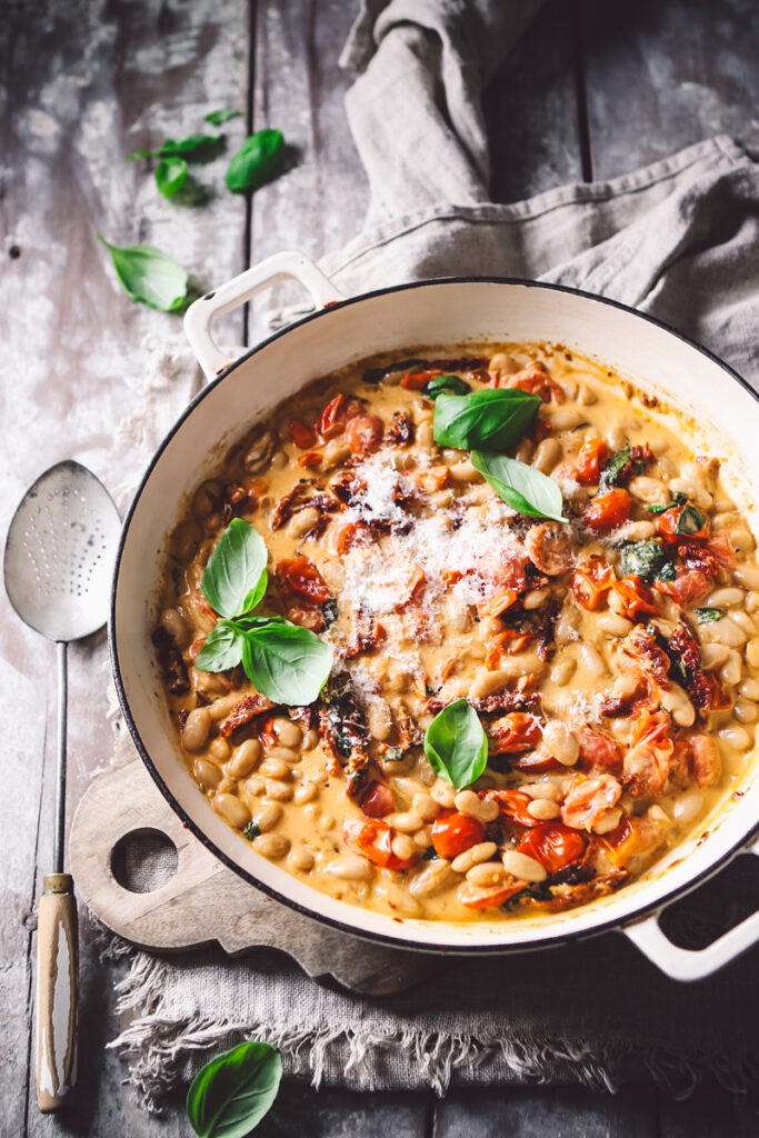 creamy tuscan white beans