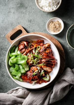 Korean bbq chicken