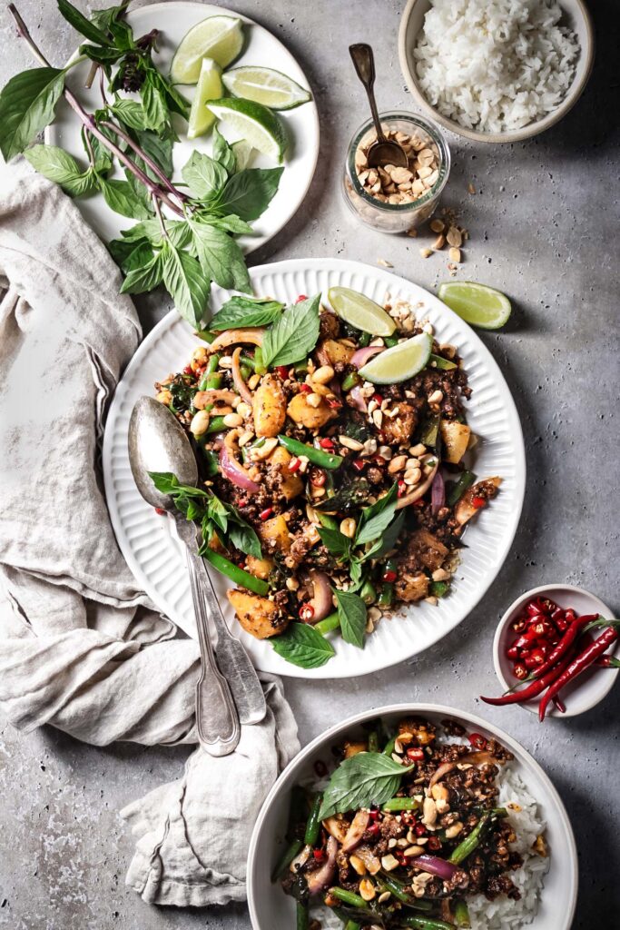 Thai Pineapple Beef Stir-fry