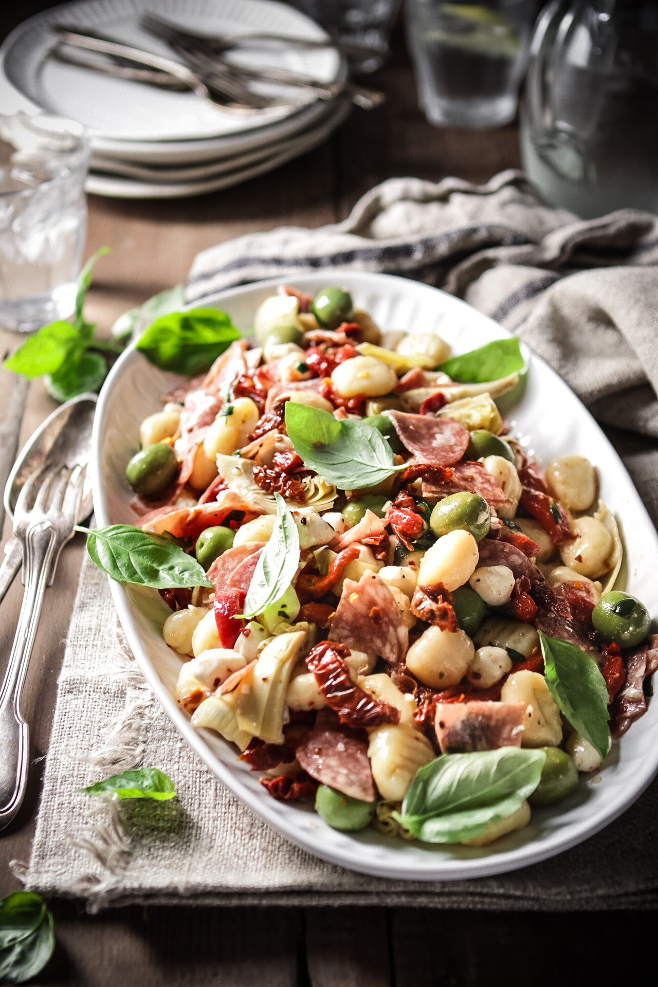 gnocchi antipasto salad