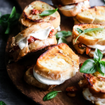 bruschetta grilled cheese sandwiches