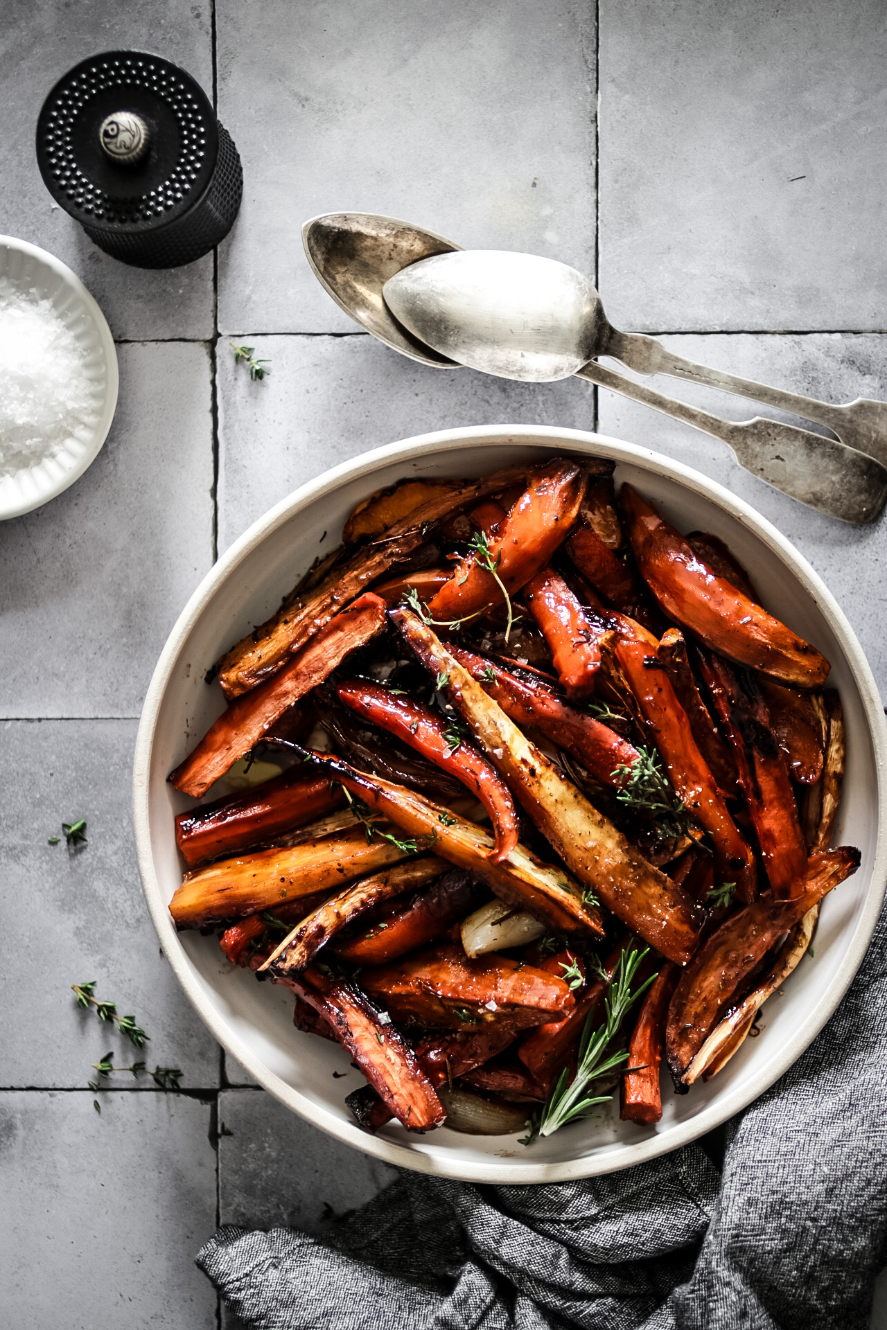 STICKY ROASTED VEGETABLES