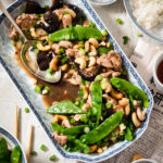chicken, snow pea & cashew stir-fry