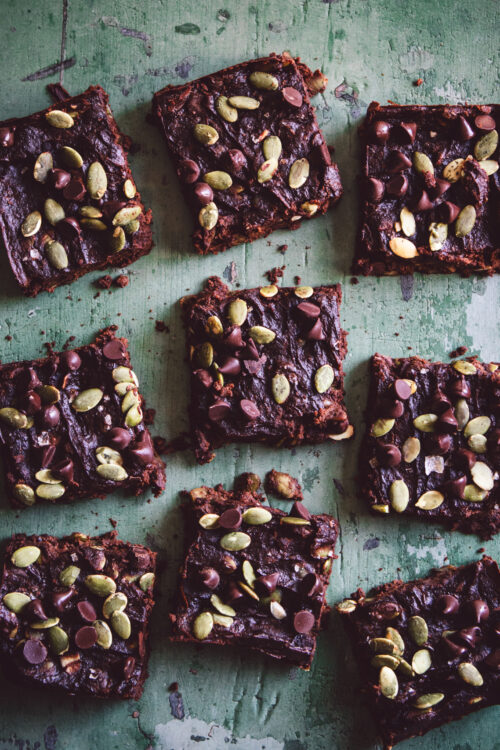 pumpkin brownies