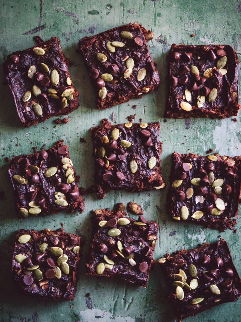 pumpkin brownies