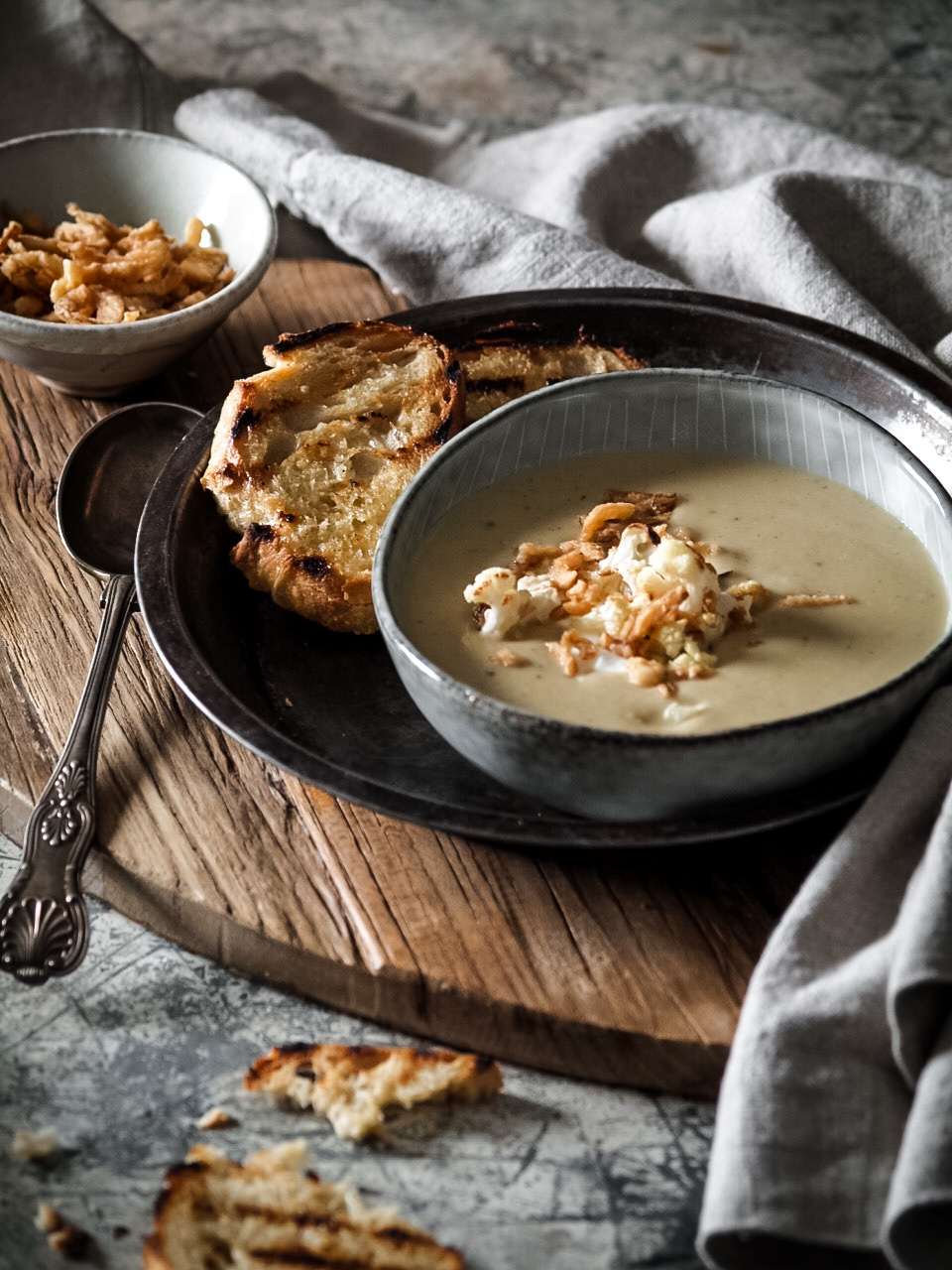 creamy curry cauliflower soup