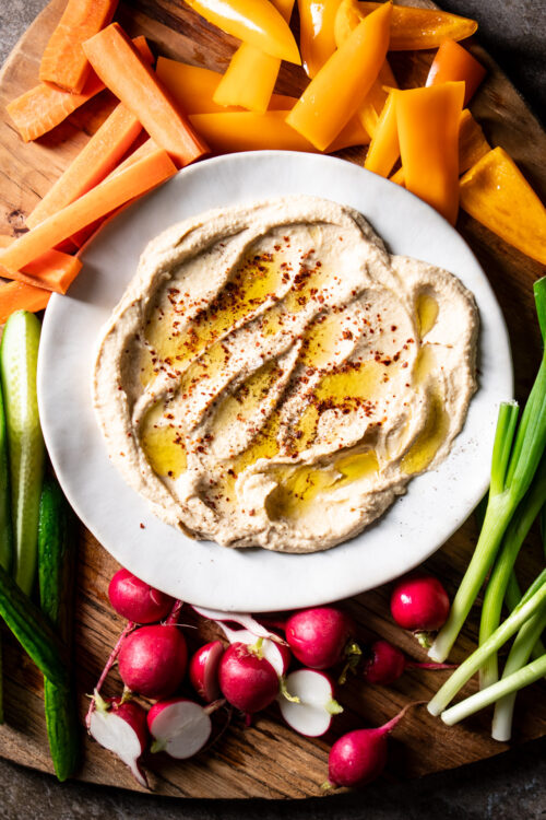 creamy hummus