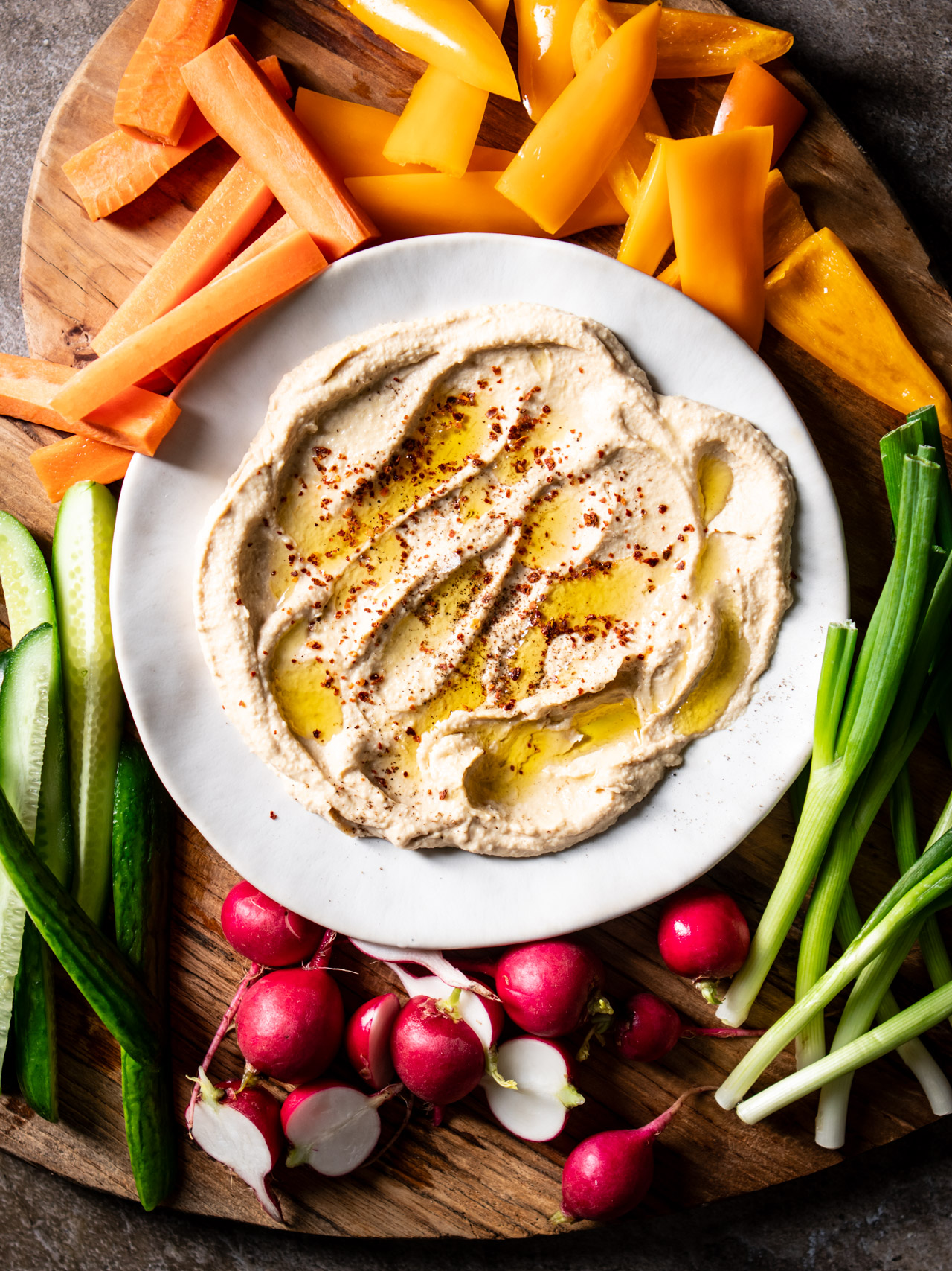 creamy hummus