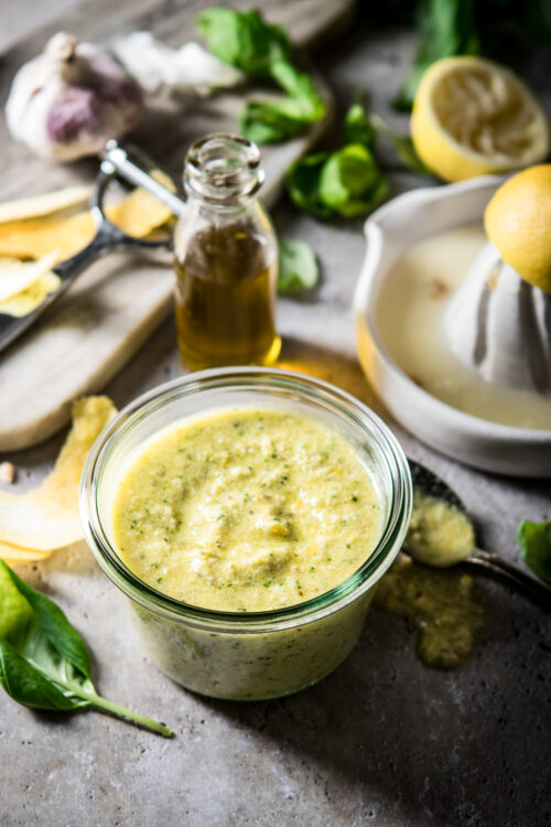 lemon pesto