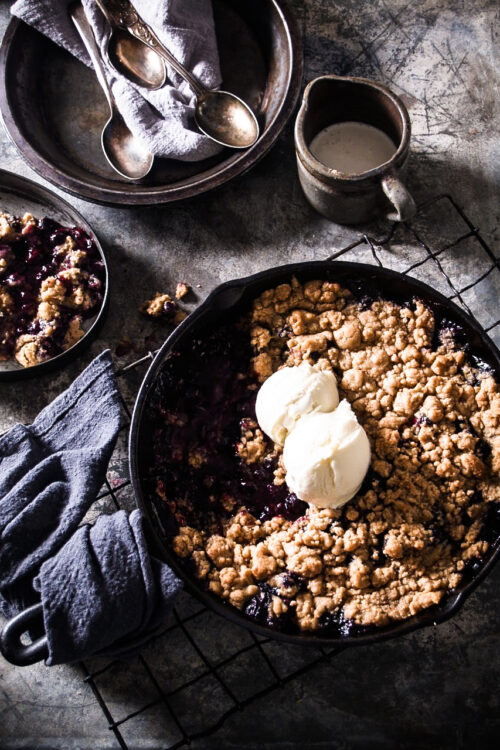 blueberry brown sugar crumble