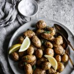 no mayo lemony potato salad