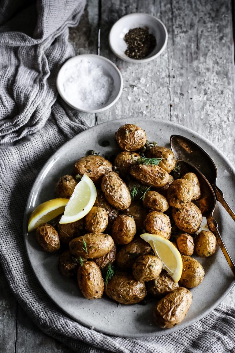 no mayo lemony potato salad